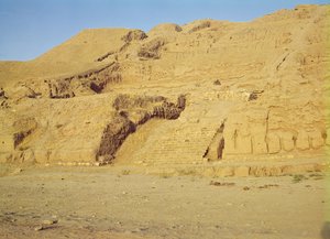 View of the Steps, Terraces and Zoroastrian Temple by Afghan School
